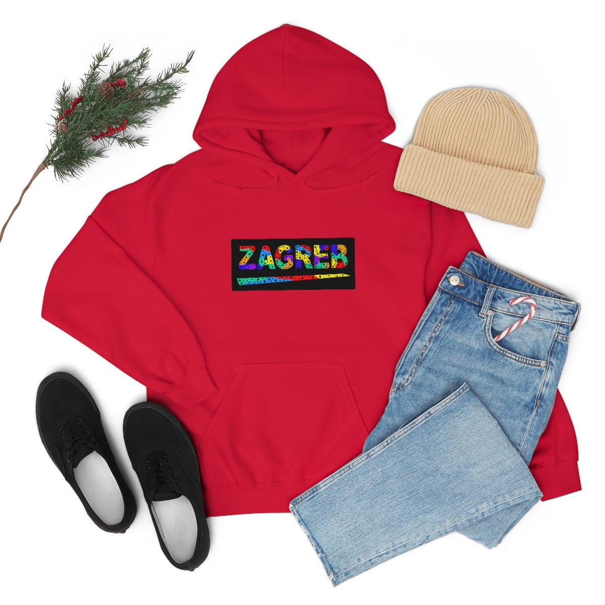 Zagreb Unisex Heavy Blend™ Hooded Sweatshirt