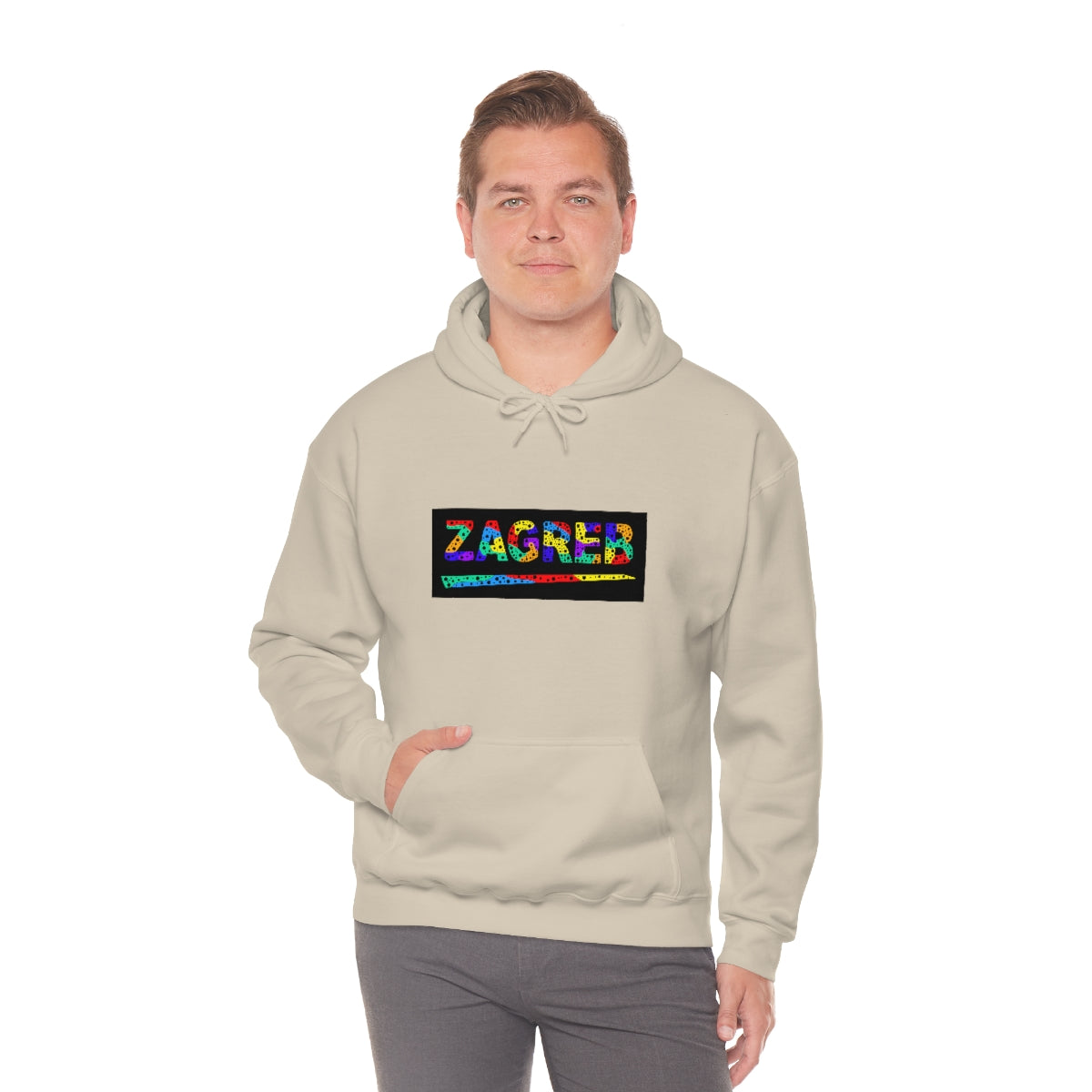Zagreb Unisex Heavy Blend™ Hooded Sweatshirt