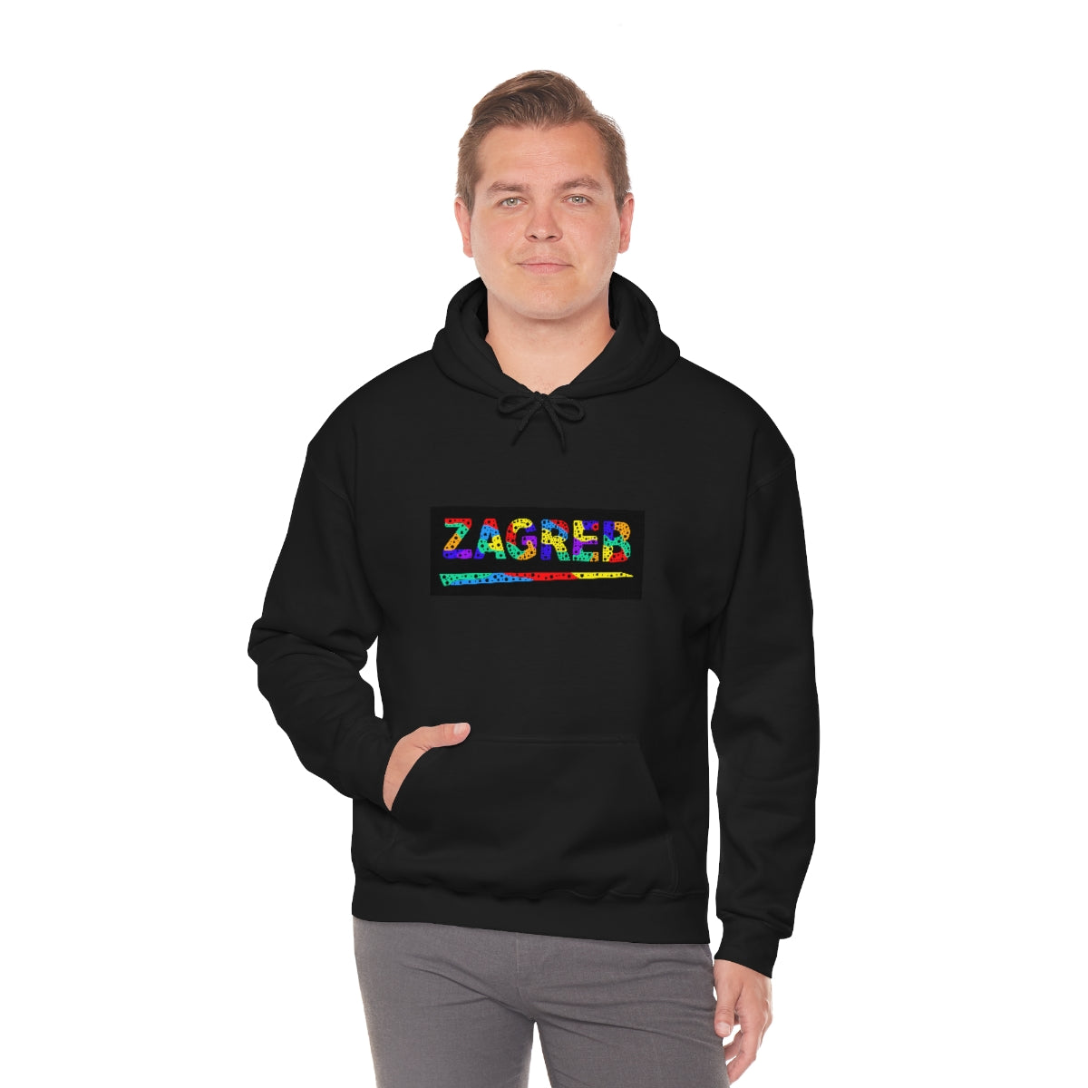 Zagreb Unisex Heavy Blend™ Hooded Sweatshirt