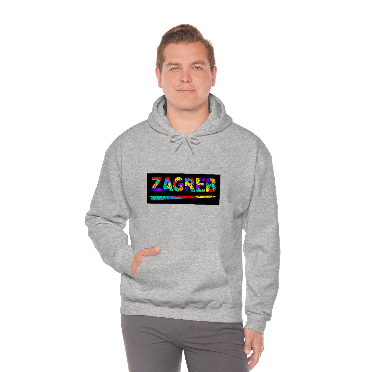 Zagreb Unisex Heavy Blend™ Hooded Sweatshirt