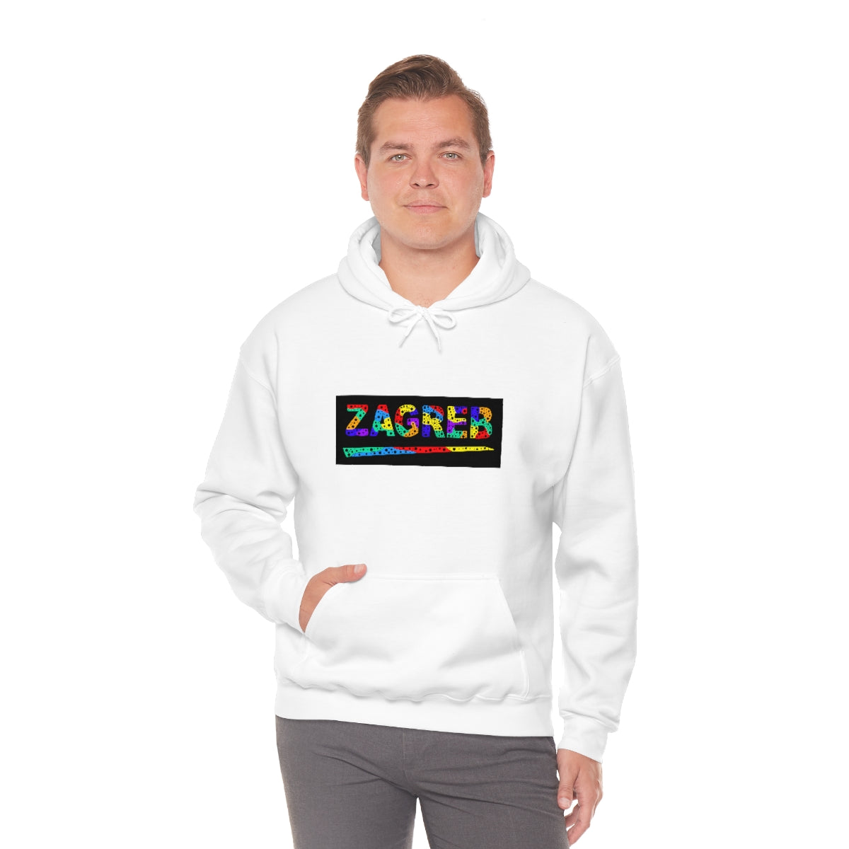 Zagreb Unisex Heavy Blend™ Hooded Sweatshirt