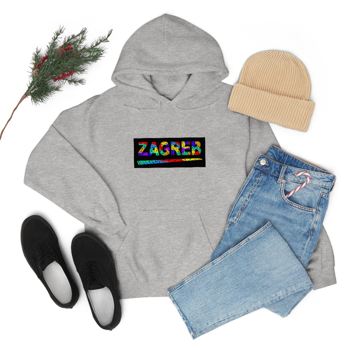 Zagreb Unisex Heavy Blend™ Hooded Sweatshirt
