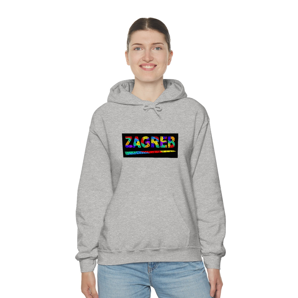 Zagreb Unisex Heavy Blend™ Hooded Sweatshirt
