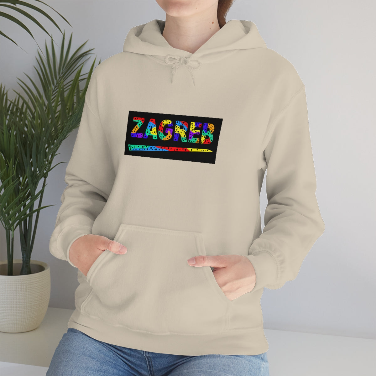 Zagreb Unisex Heavy Blend™ Hooded Sweatshirt