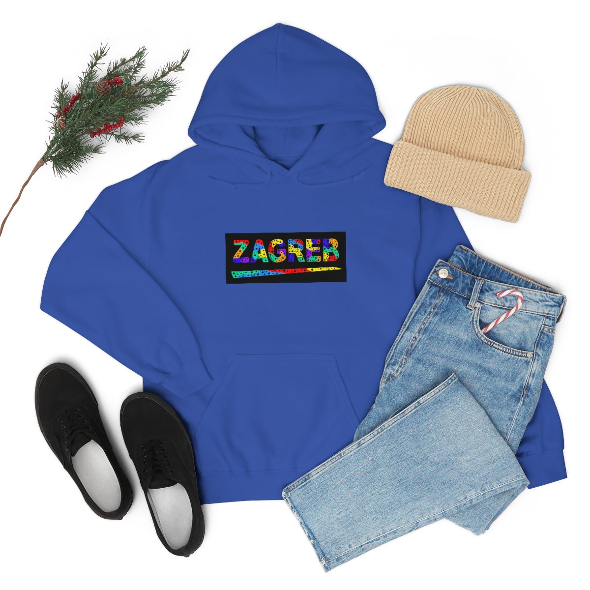 Zagreb Unisex Heavy Blend™ Hooded Sweatshirt