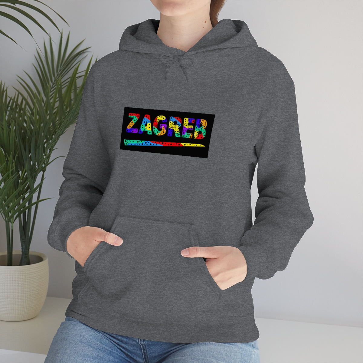 Zagreb Unisex Heavy Blend™ Hooded Sweatshirt