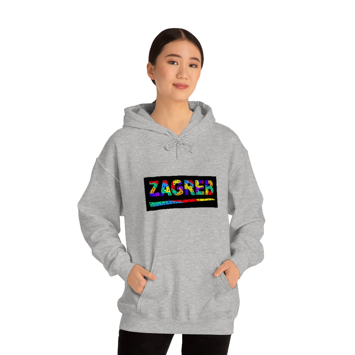 Zagreb Unisex Heavy Blend™ Hooded Sweatshirt