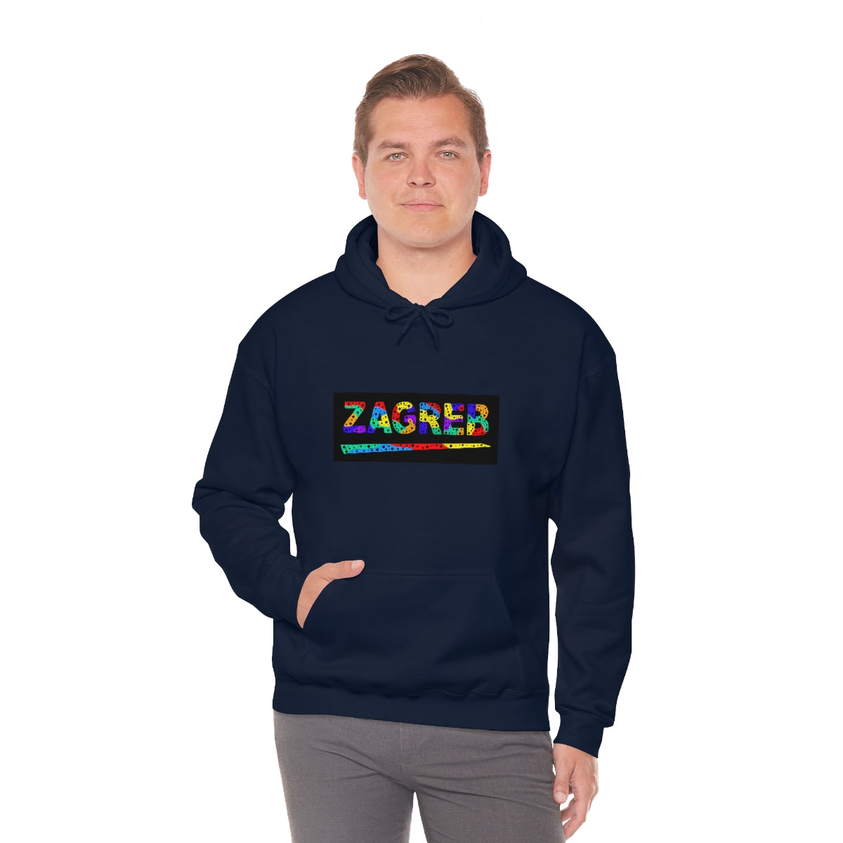 Zagreb Unisex Heavy Blend™ Hooded Sweatshirt