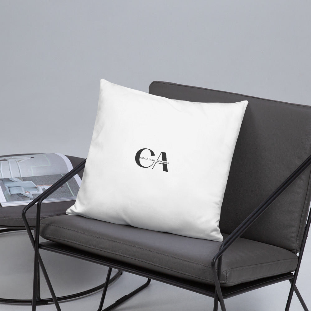 Croatian Waterfront Basic Pillow