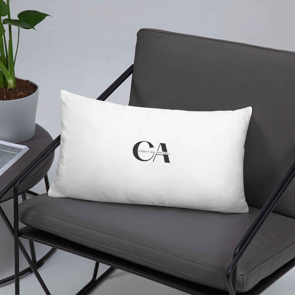 Croatian Waterfront Basic Pillow