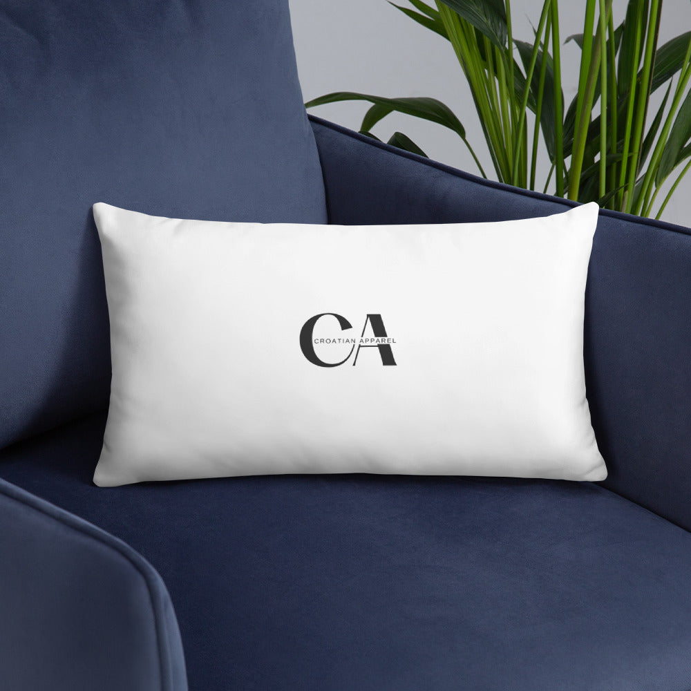 Croatian Waterfront Basic Pillow
