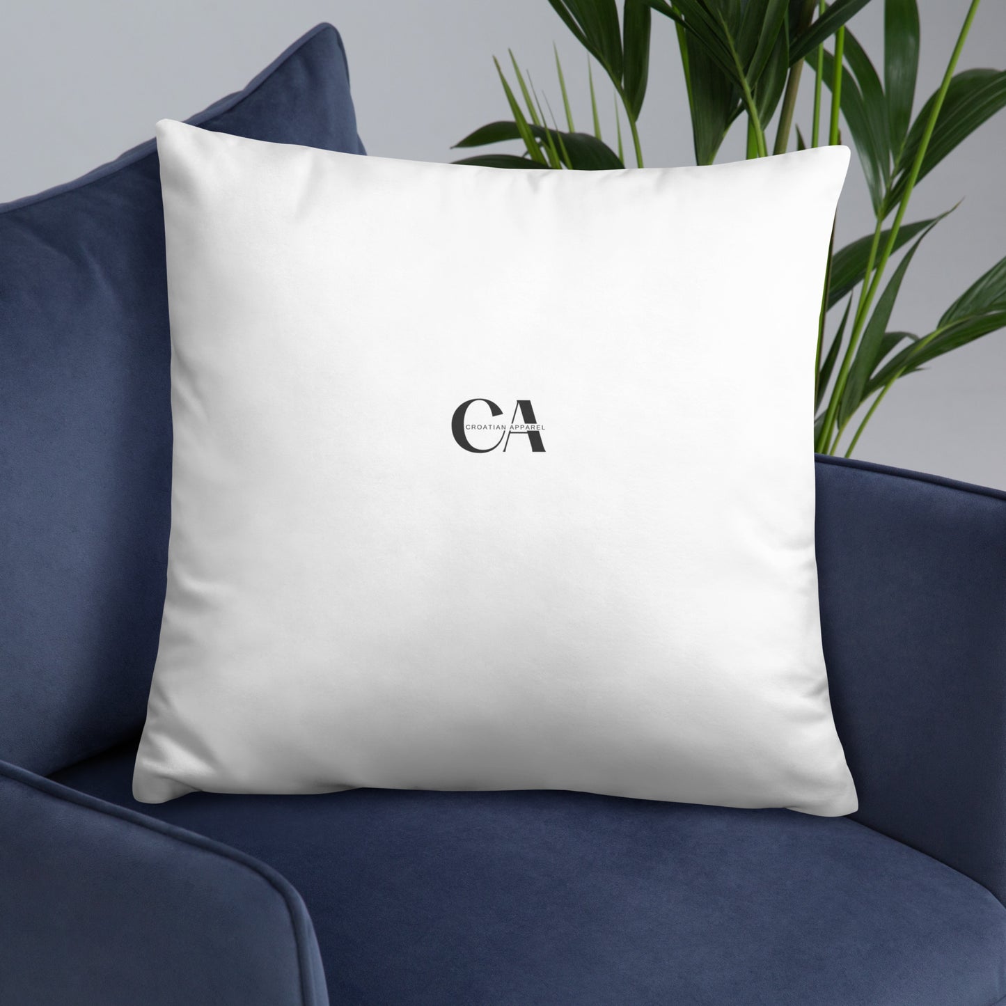 Croatian Waterfront Basic Pillow