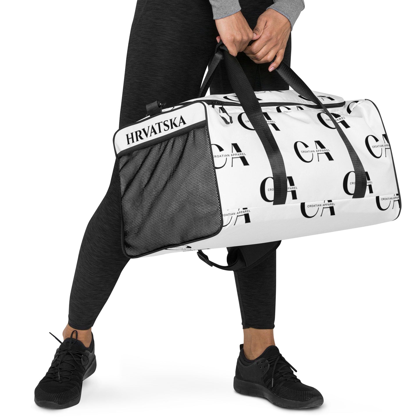 CA Croatian Apparel Staple Duffle bag White