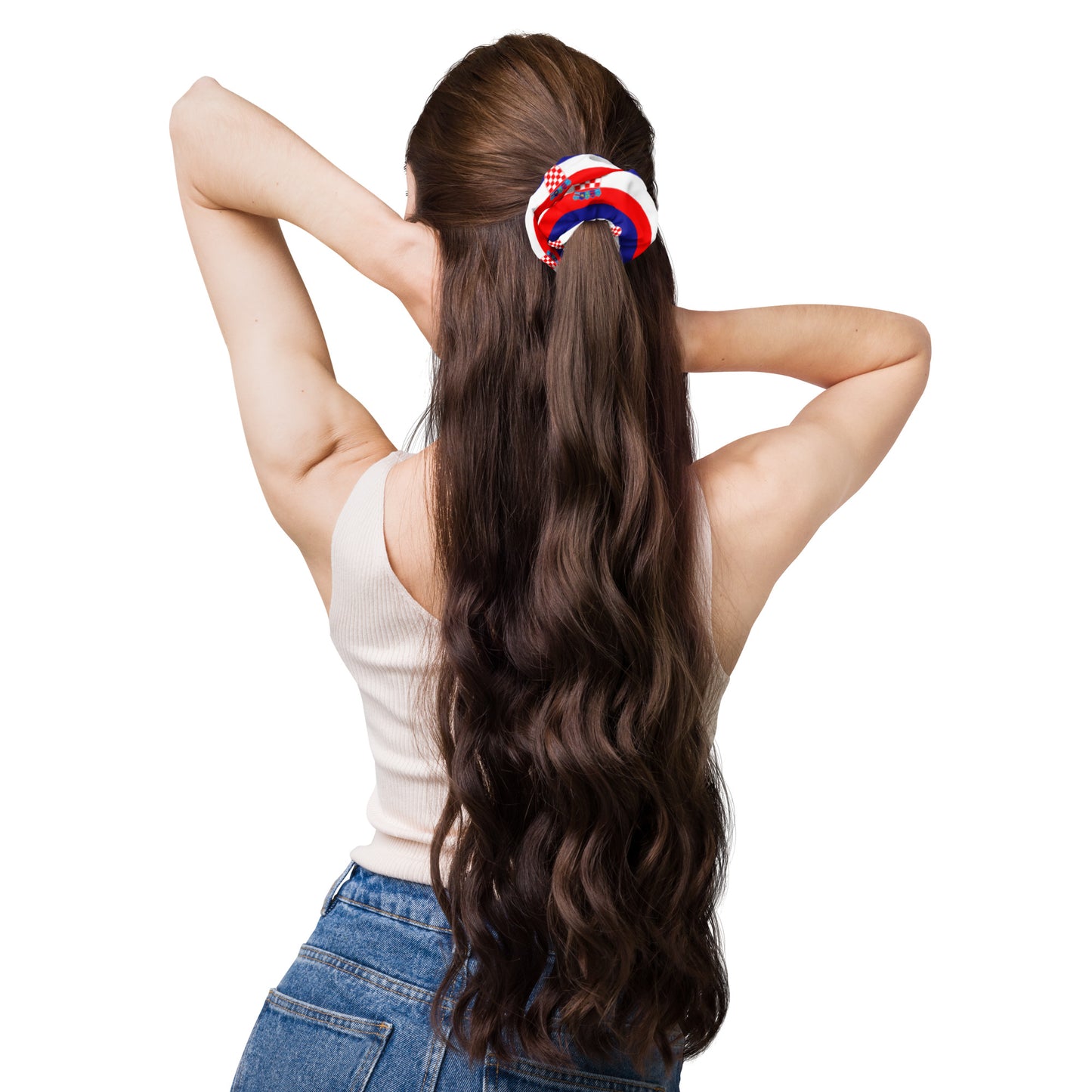 Croatian Pattern Scrunchie