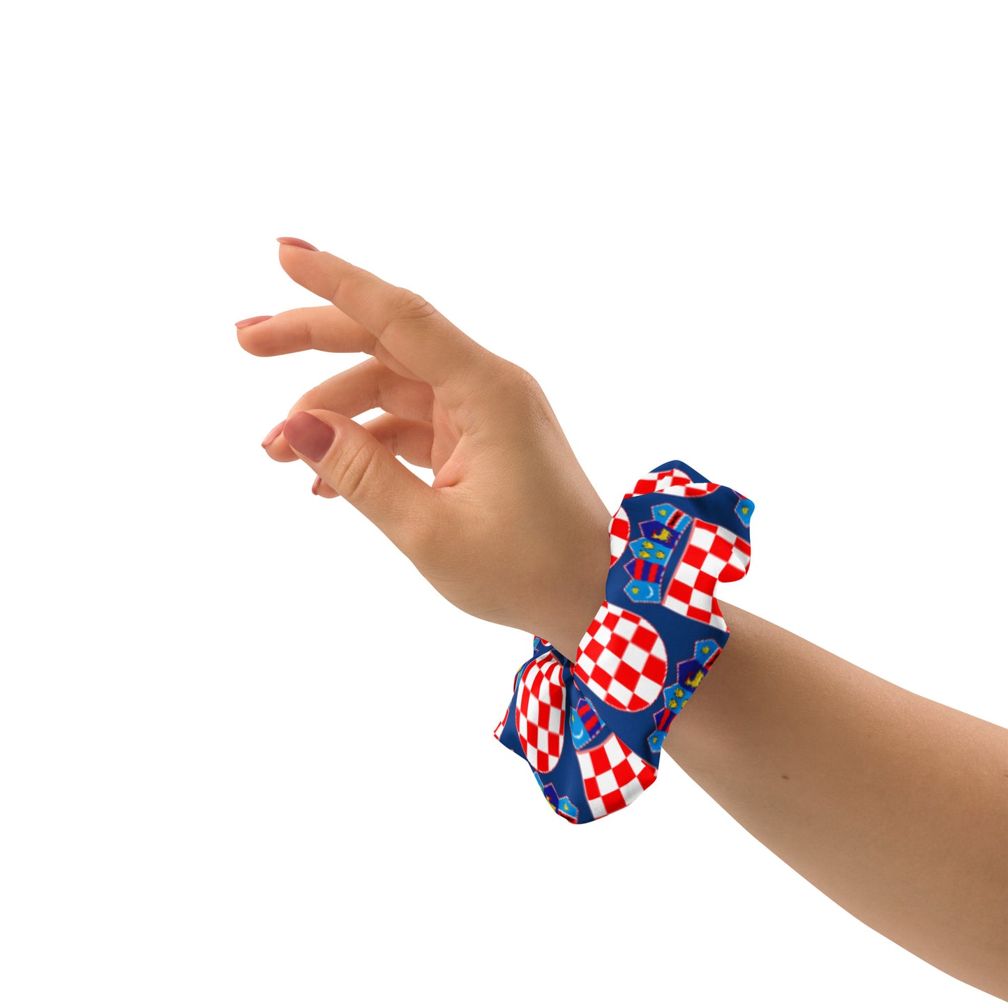 Croatian Apparel Style 7 Scrunchie
