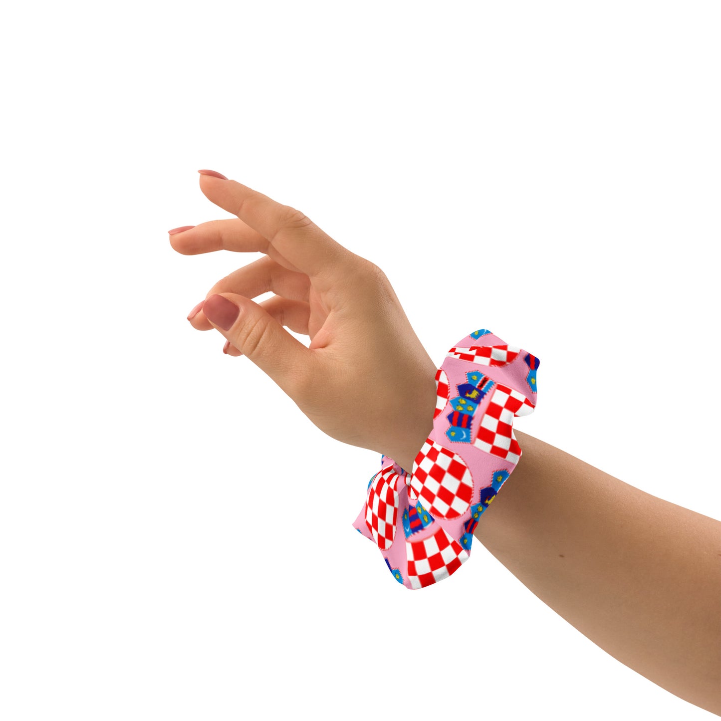 Croatian Apparel Style 8 Scrunchie