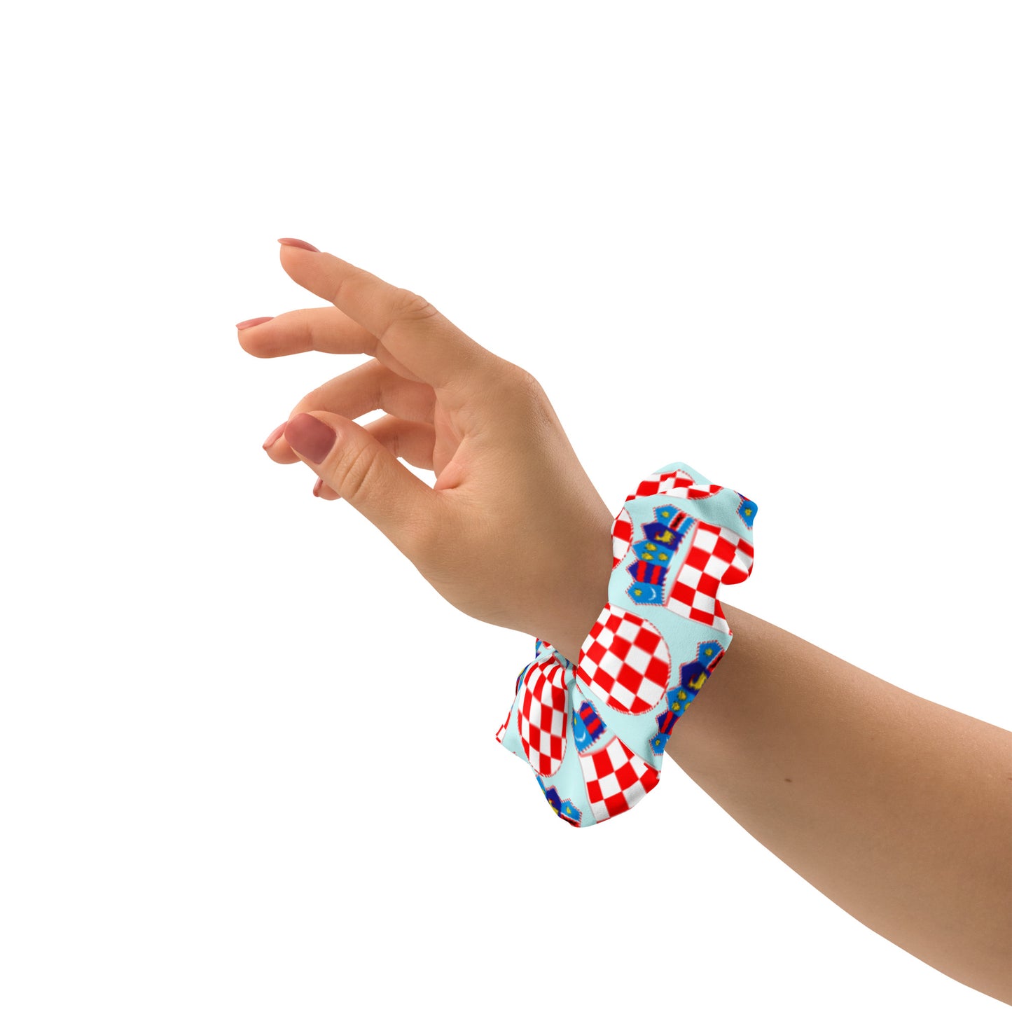 Croatian Apparel Style 9 Scrunchie
