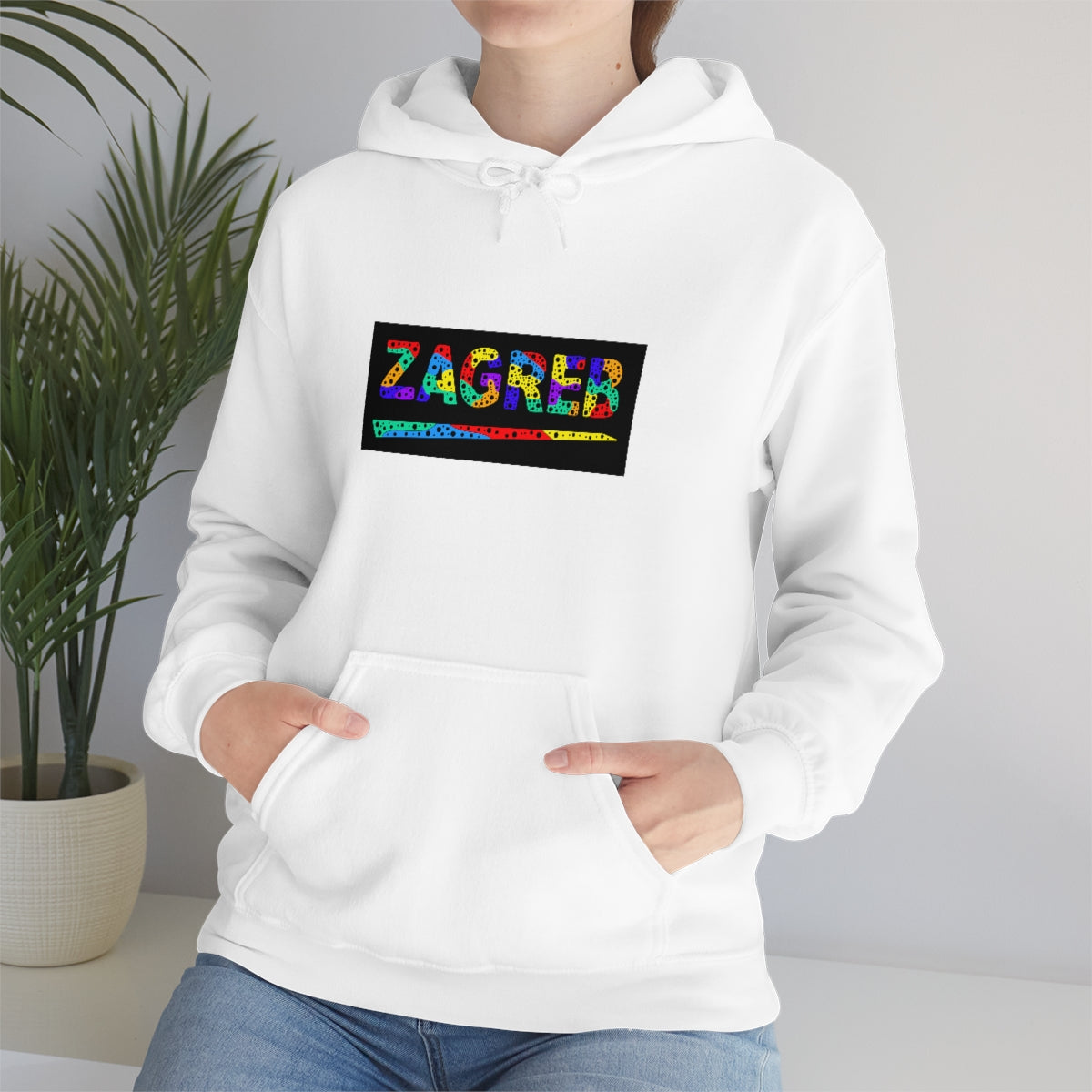 Zagreb Unisex Heavy Blend™ Hooded Sweatshirt