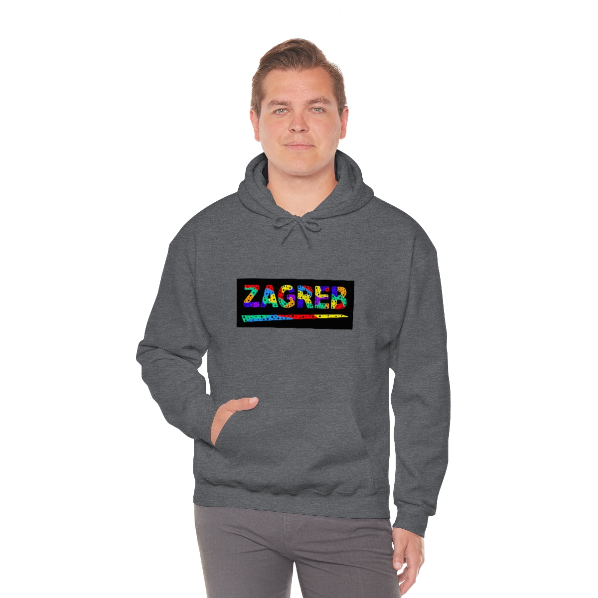 Zagreb Unisex Heavy Blend™ Hooded Sweatshirt