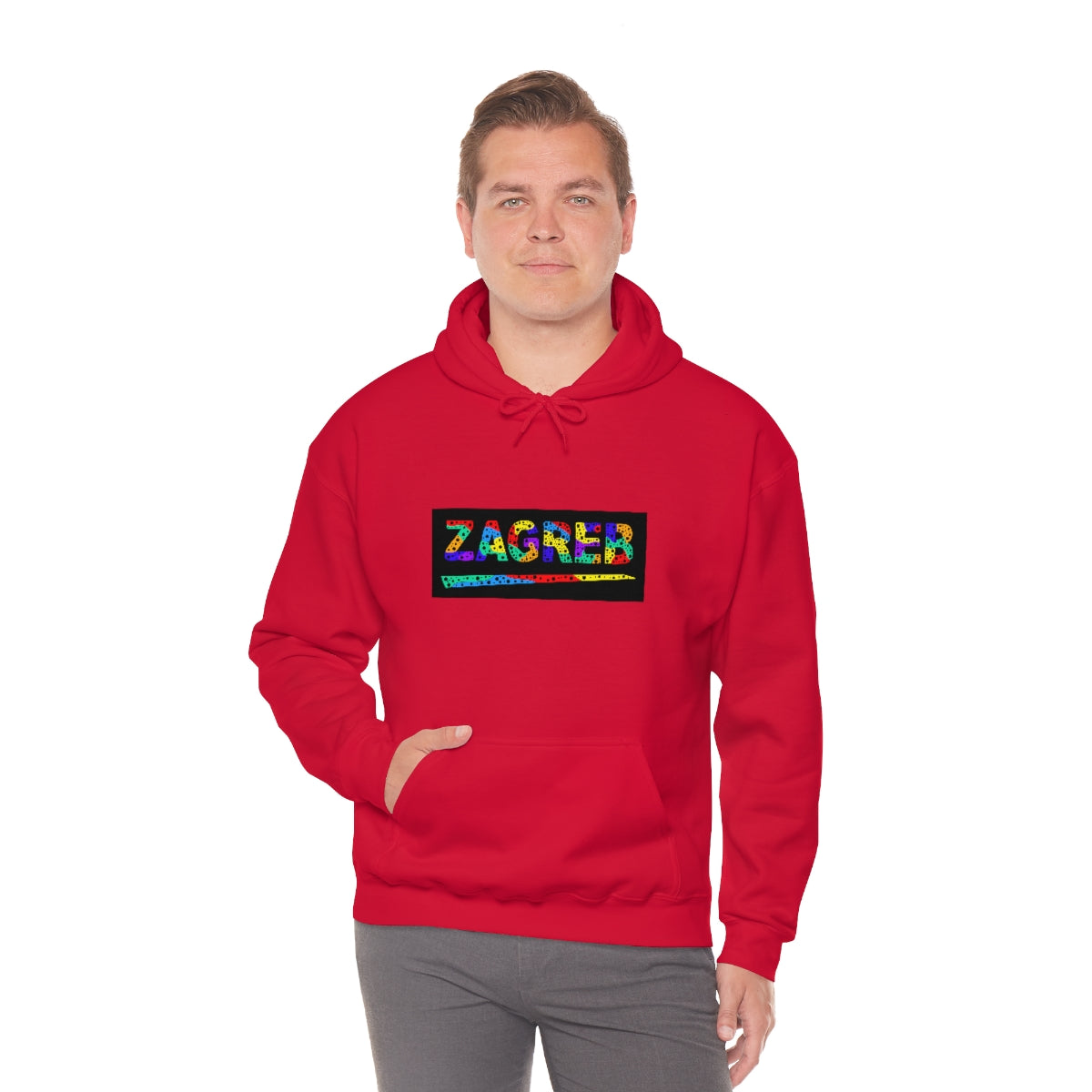 Zagreb Unisex Heavy Blend™ Hooded Sweatshirt
