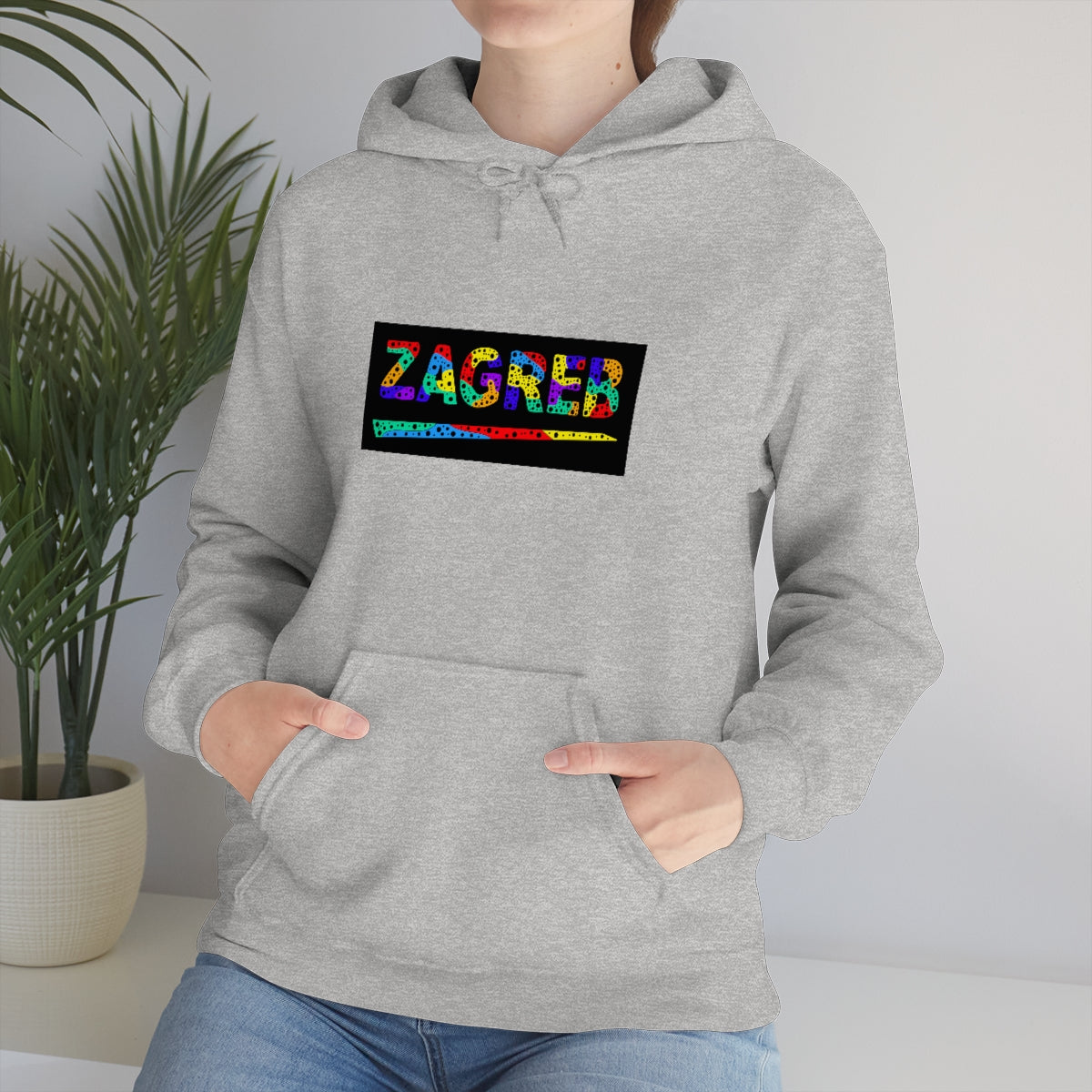 Zagreb Unisex Heavy Blend™ Hooded Sweatshirt