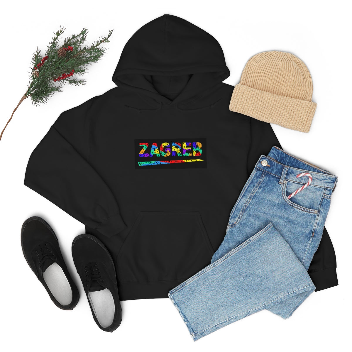 Zagreb Unisex Heavy Blend™ Hooded Sweatshirt
