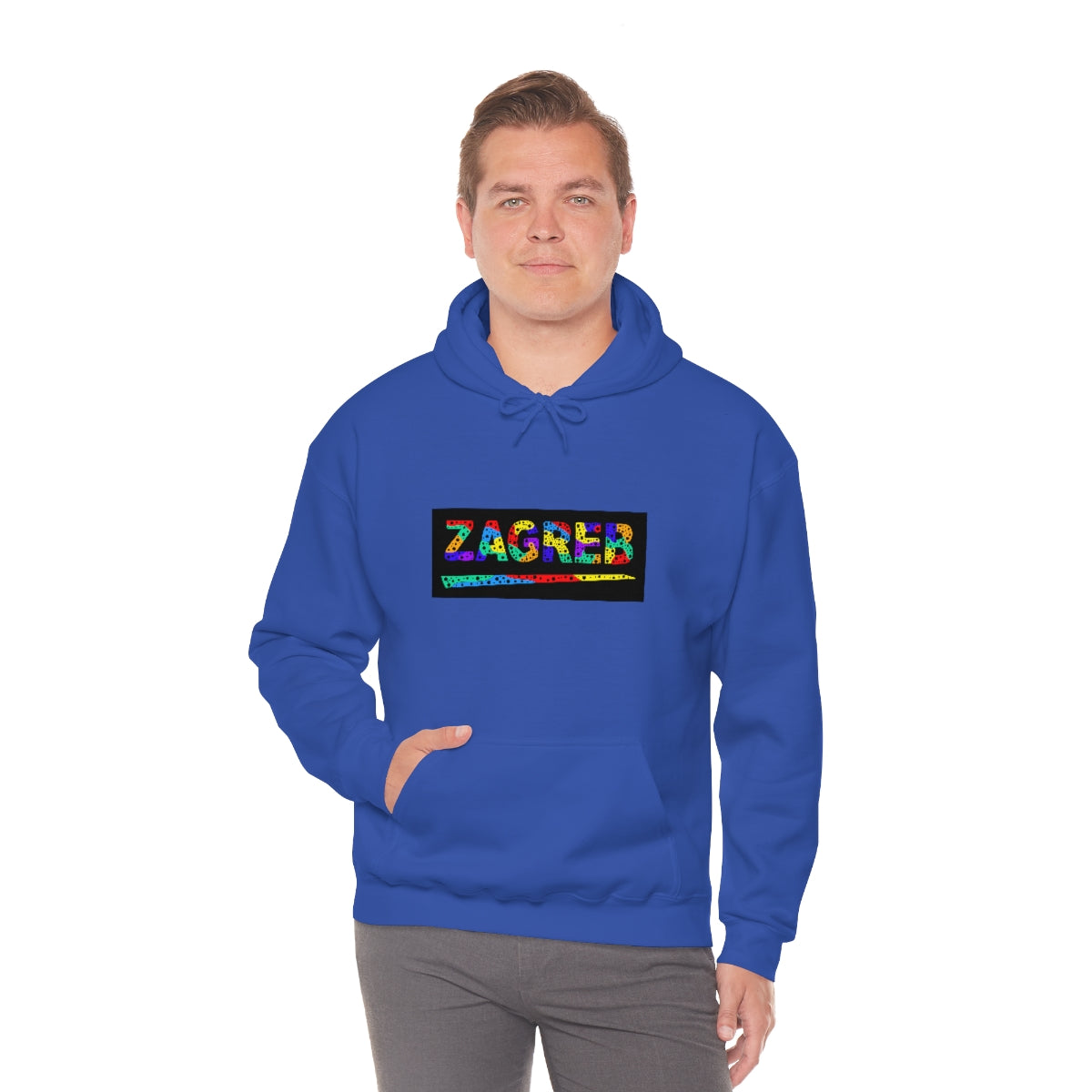 Zagreb Unisex Heavy Blend™ Hooded Sweatshirt