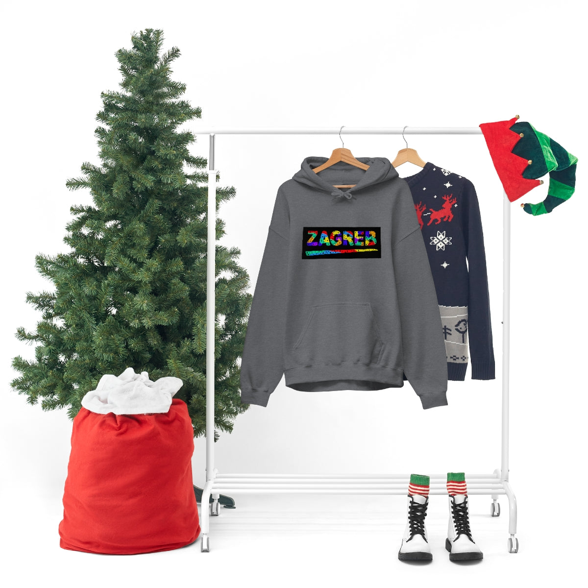 Zagreb Unisex Heavy Blend™ Hooded Sweatshirt