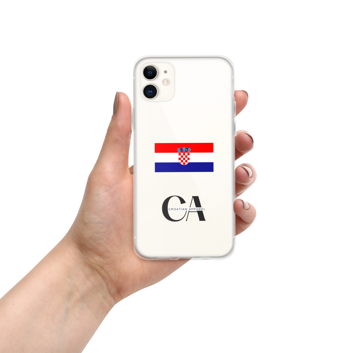 CA Croatian iPhone Case