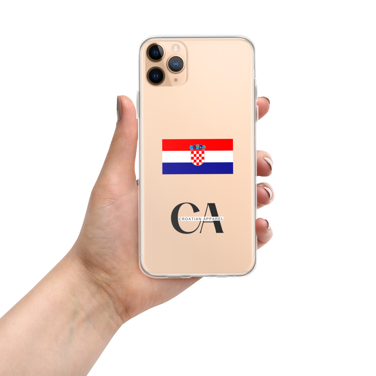 CA Croatian iPhone Case