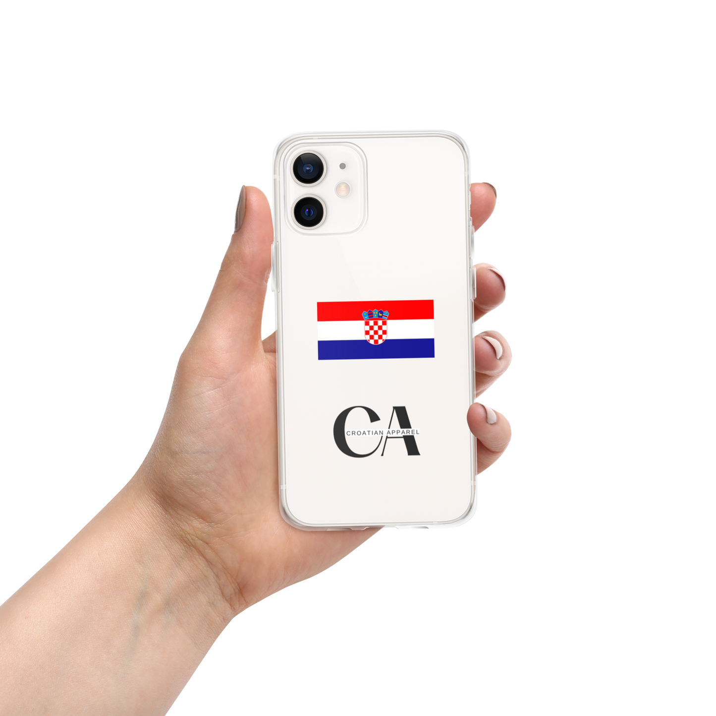 CA Croatian iPhone Case