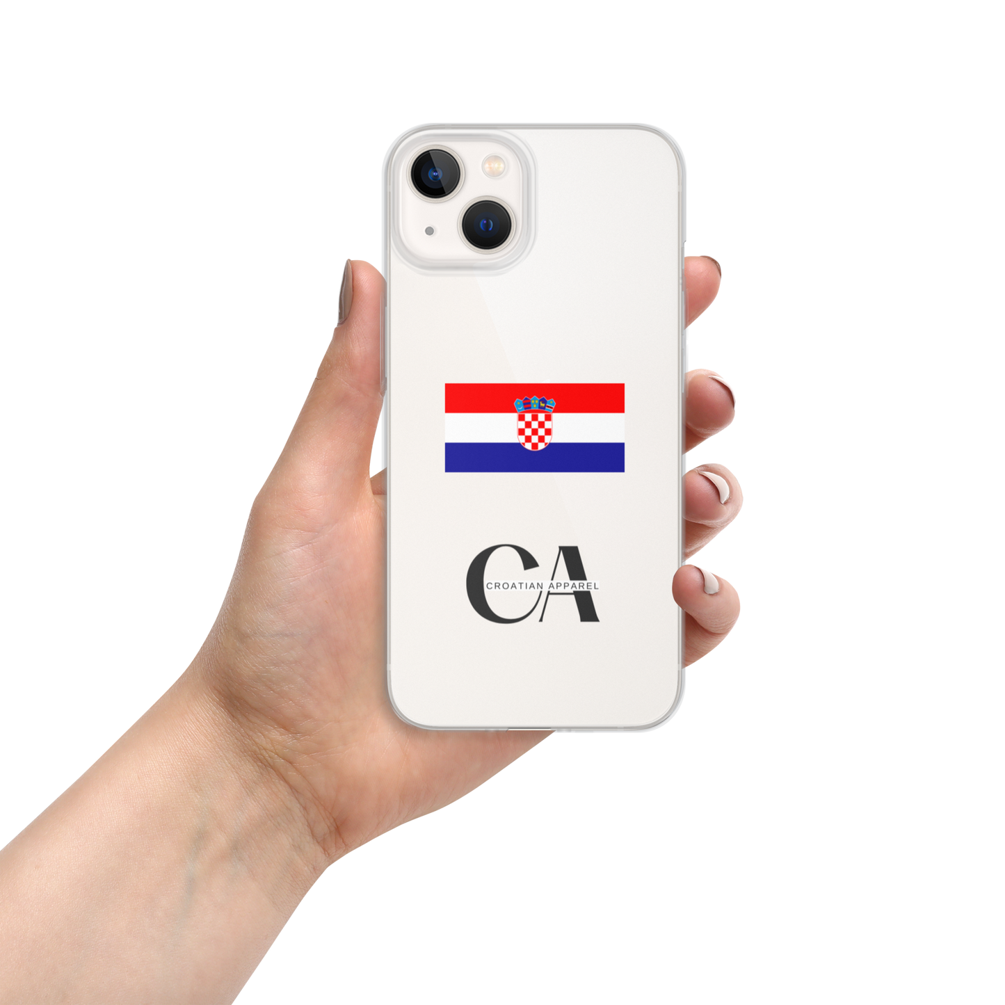 CA Croatian iPhone Case