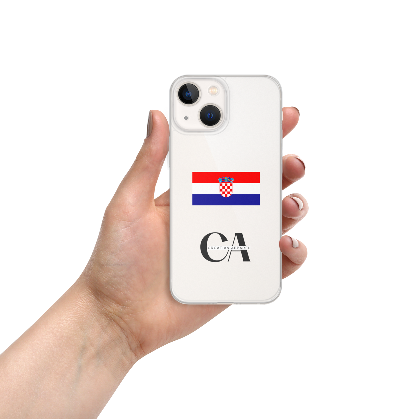 CA Croatian iPhone Case
