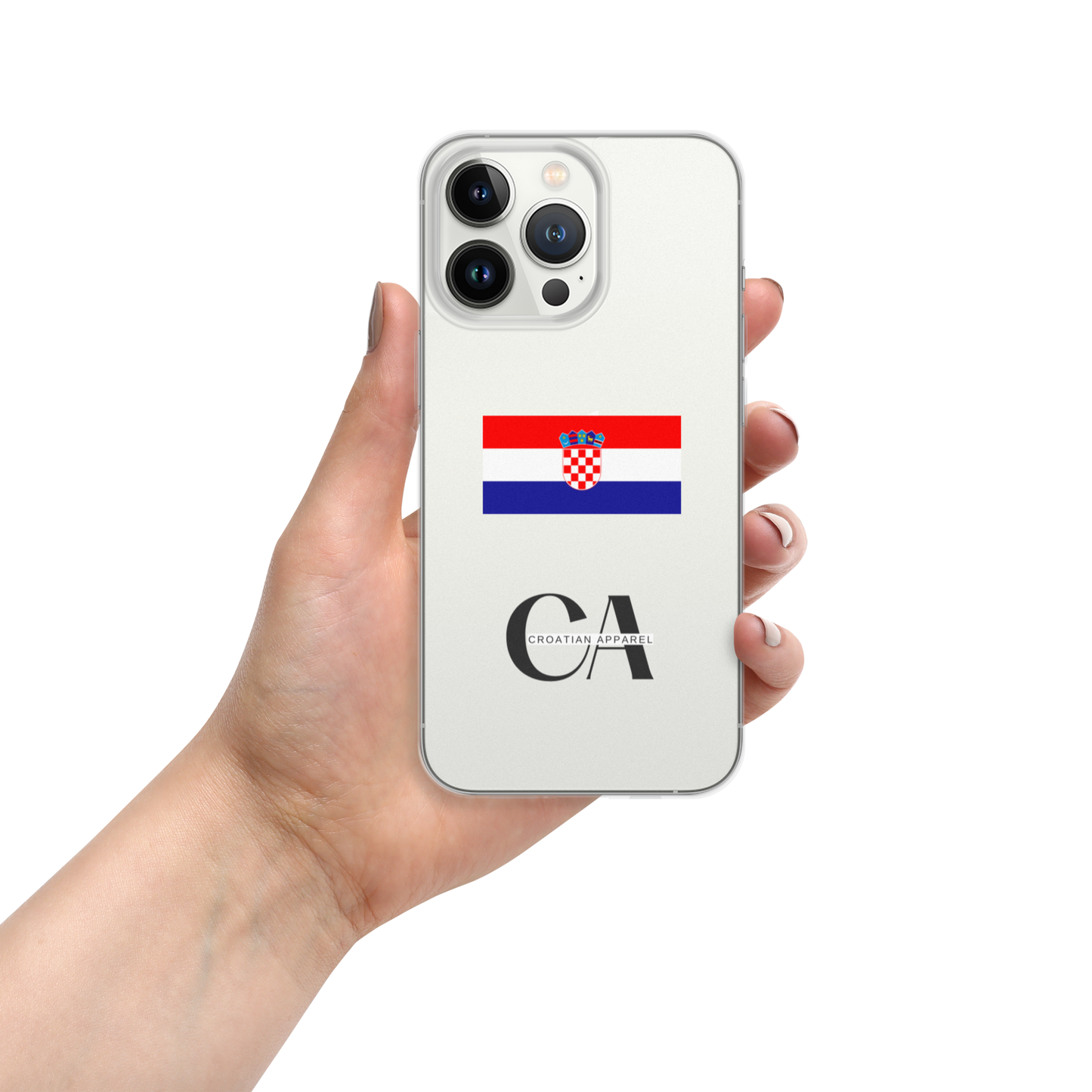CA Croatian iPhone Case