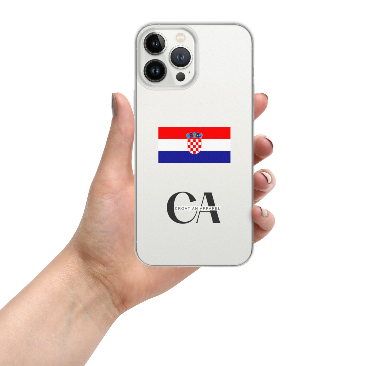 CA Croatian iPhone Case