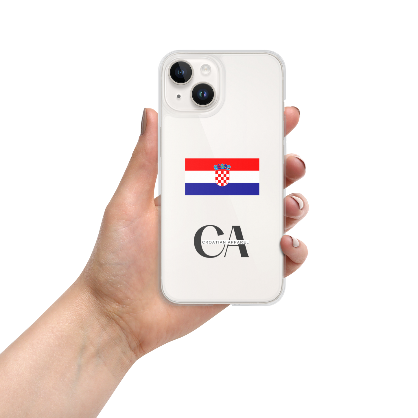 CA Croatian iPhone Case