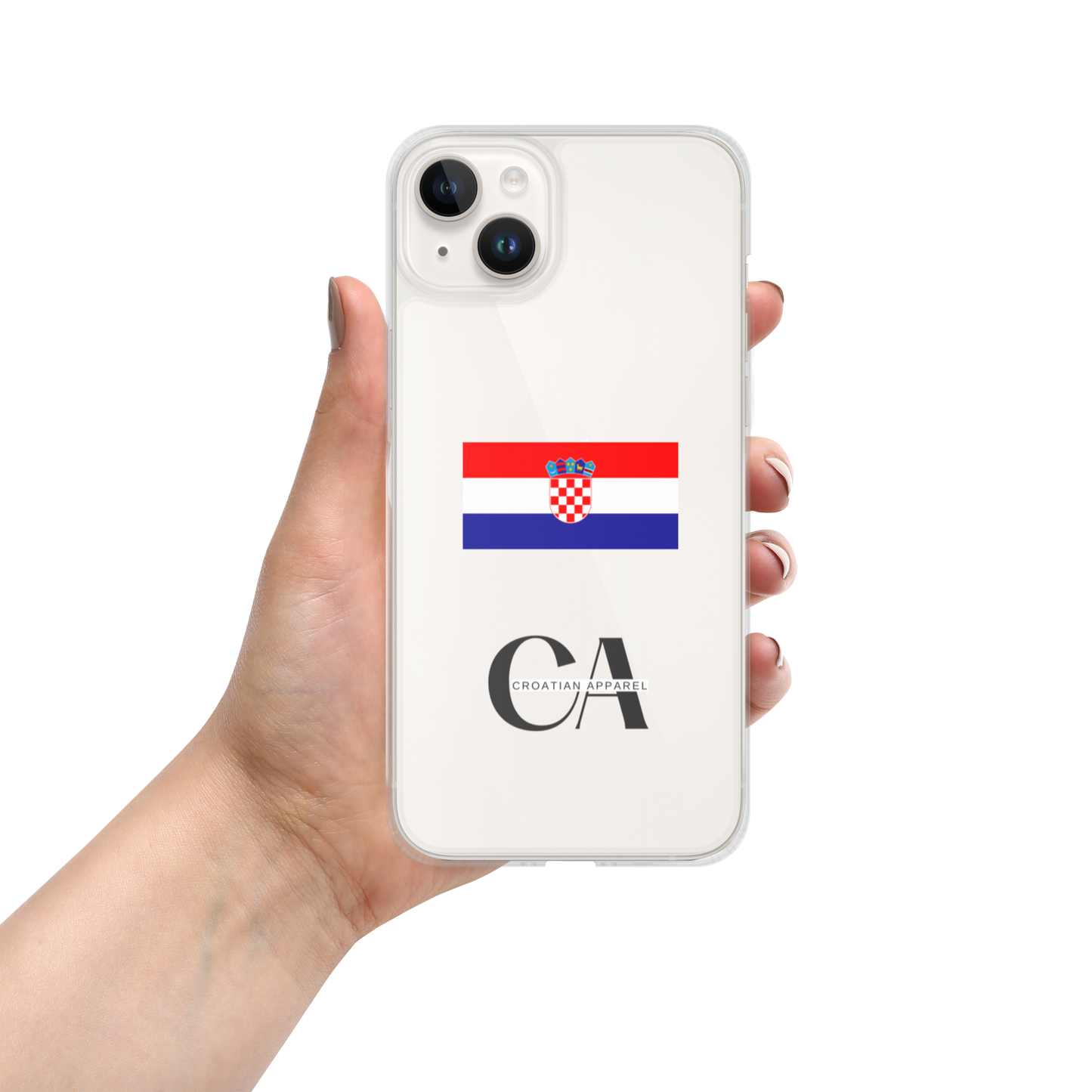 CA Croatian iPhone Case