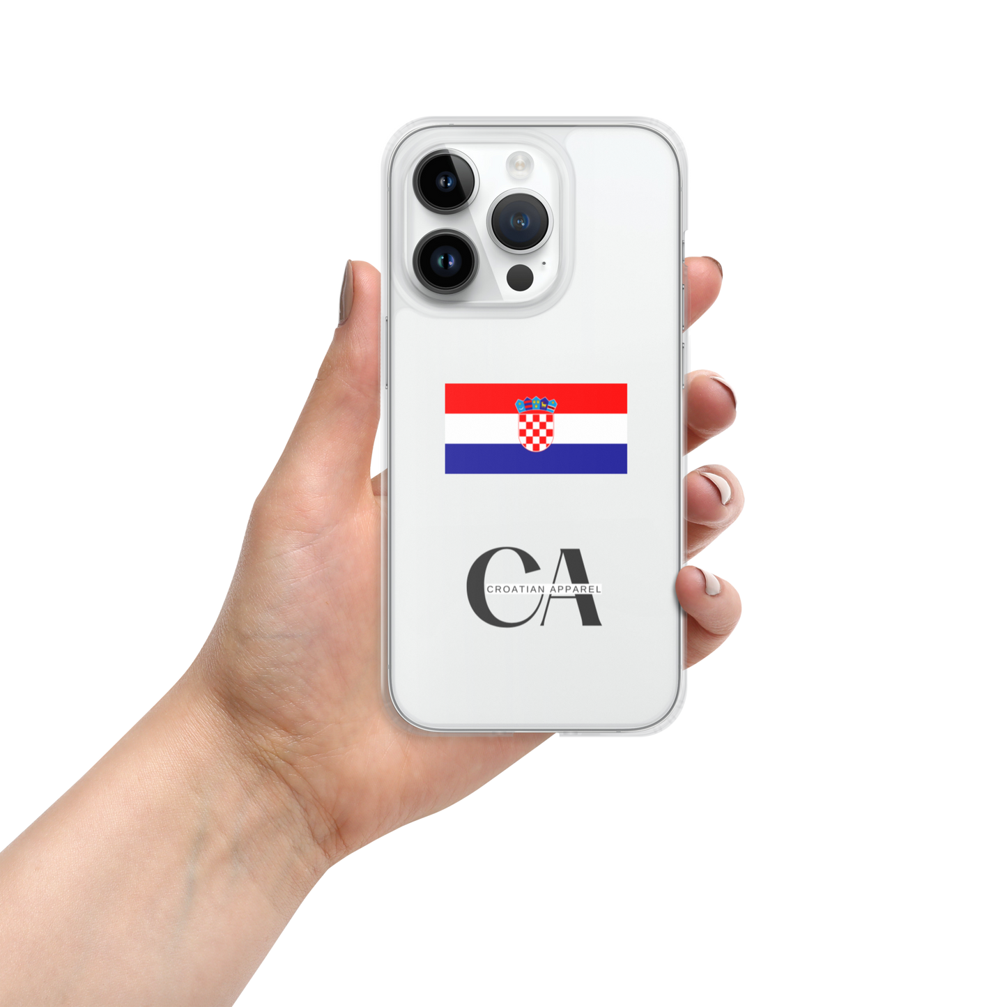 CA Croatian iPhone Case