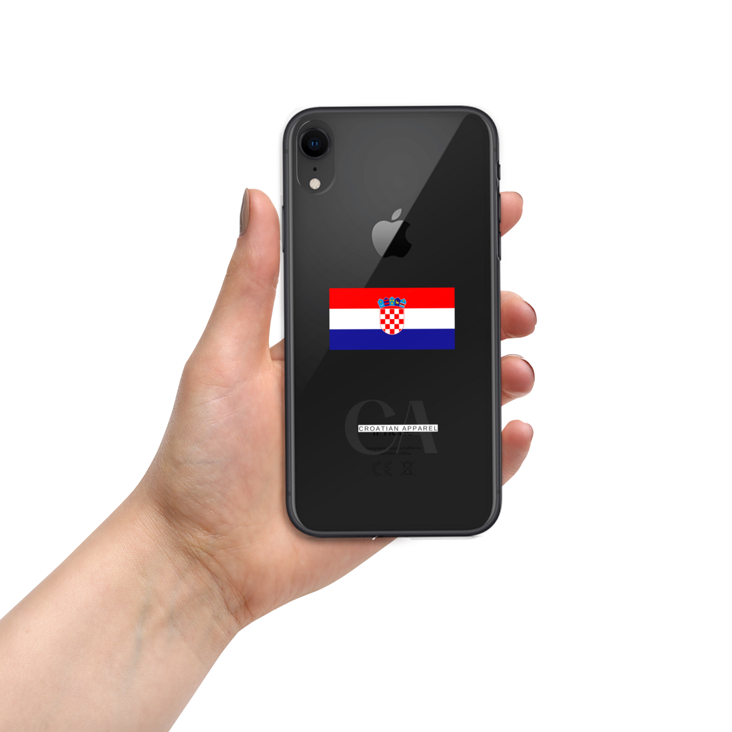CA Croatian iPhone Case
