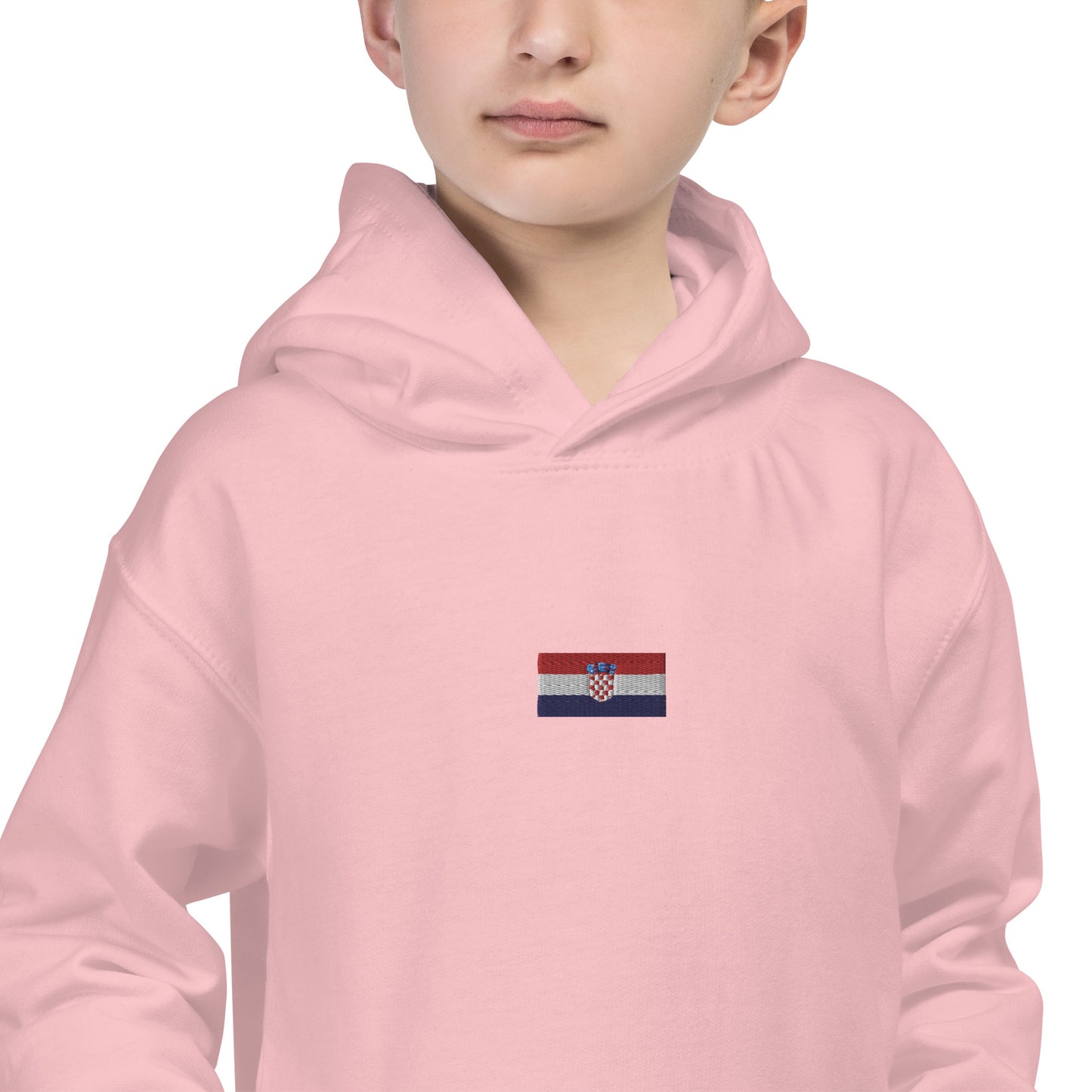 Essential Croatian Flag Unisex Kids Hoodie