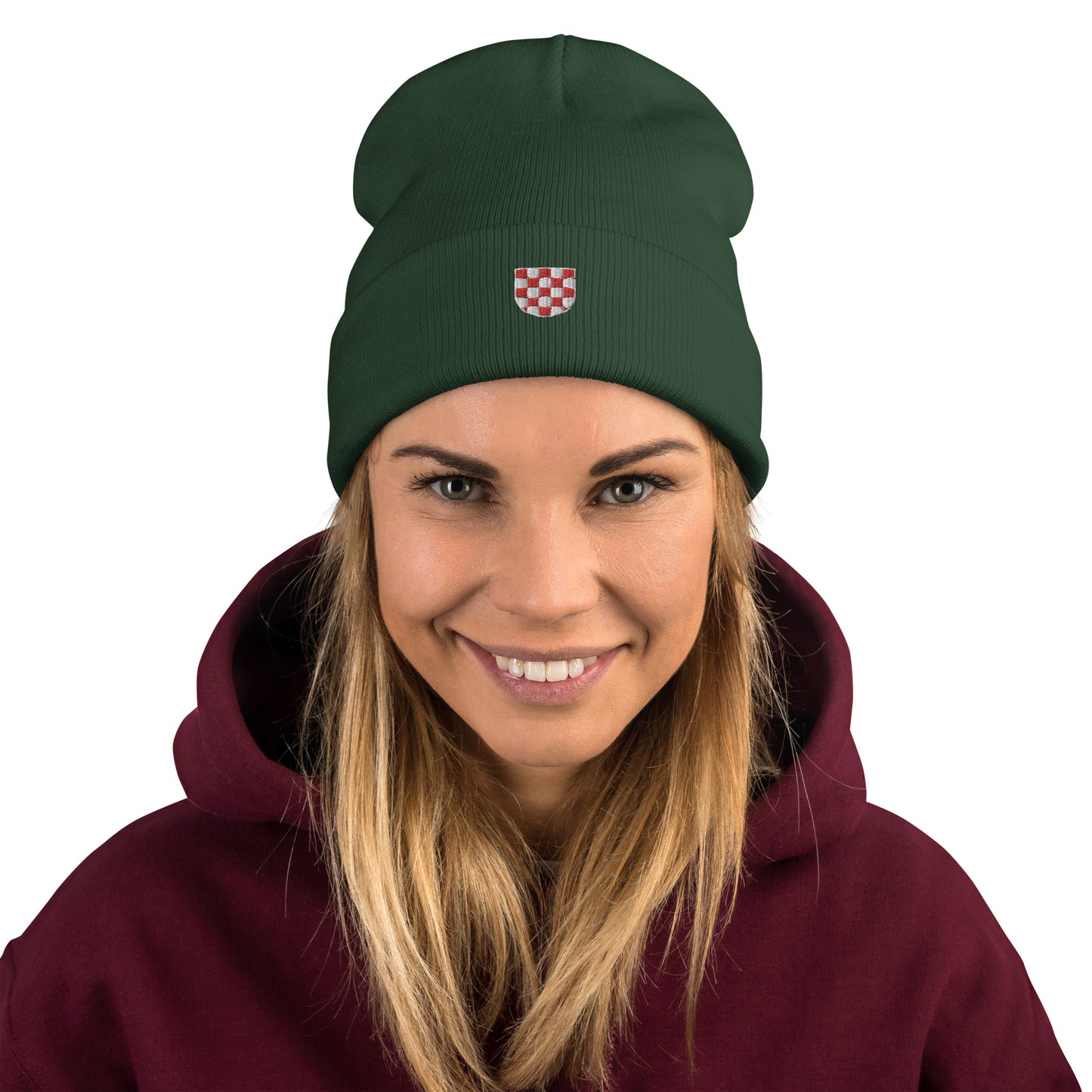 Croatian Grb Embroidered Beanie