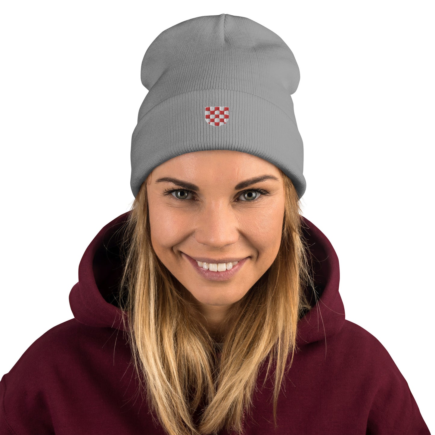 Croatian Grb Embroidered Beanie