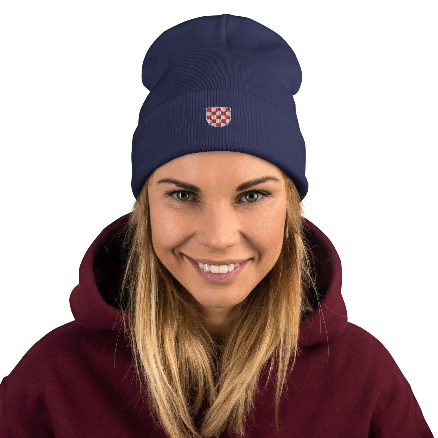 Croatian Grb Embroidered Beanie