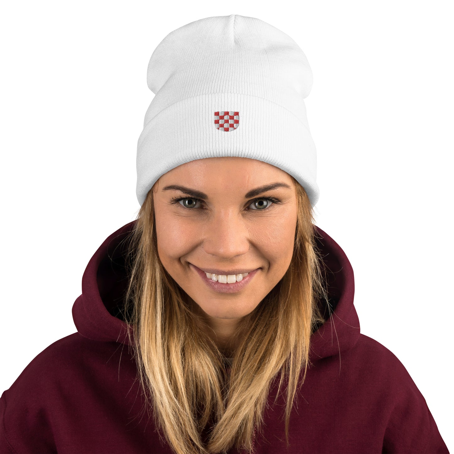 Croatian Grb Embroidered Beanie