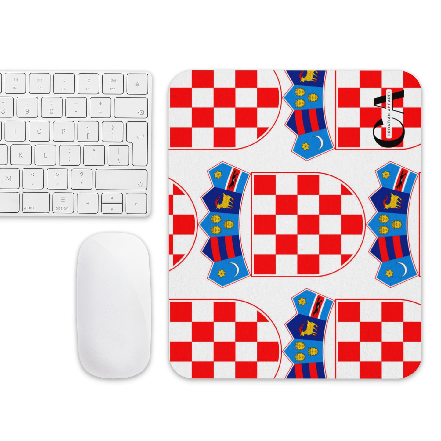 Croatian Grb Design Mouse pad