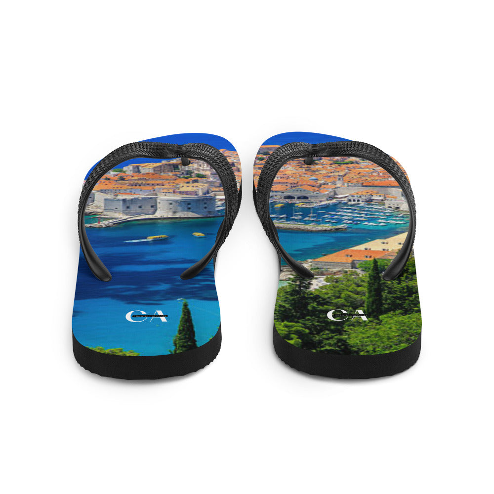Croatian Graphic Flip-Flops