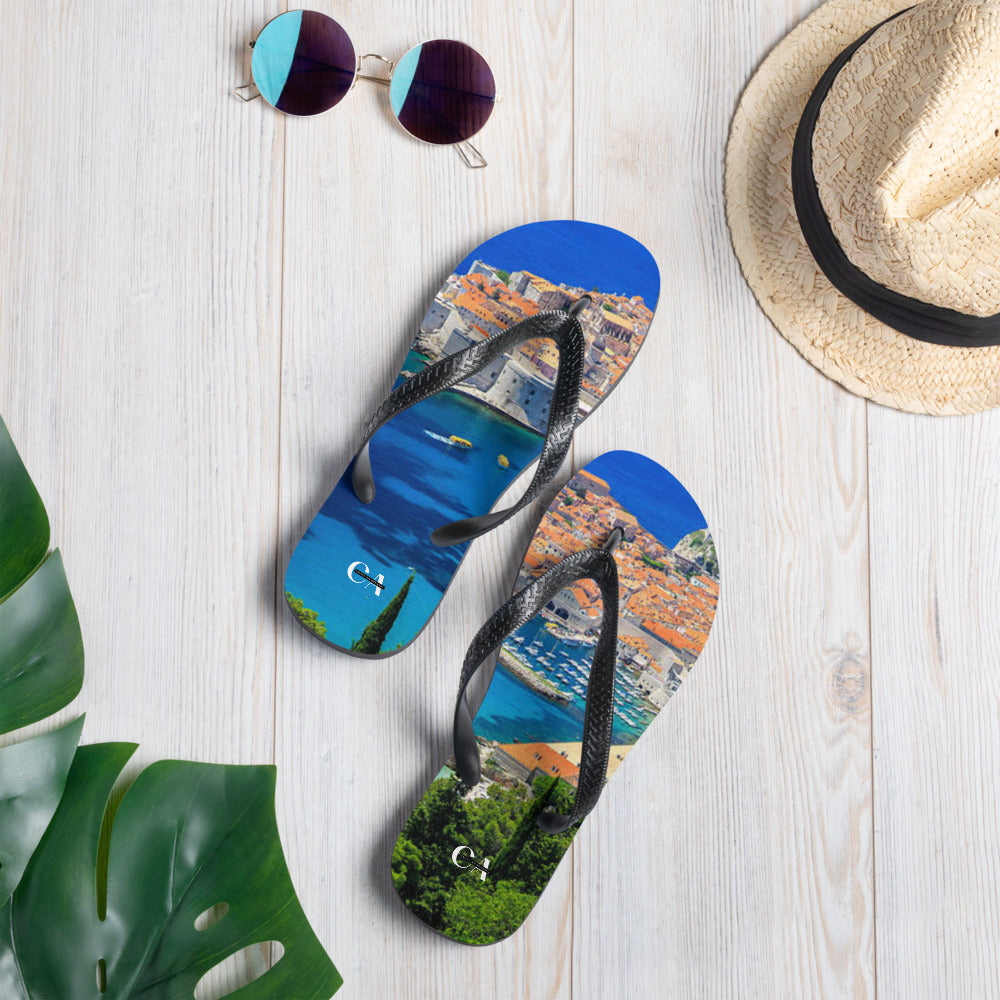 Croatian Graphic Flip-Flops