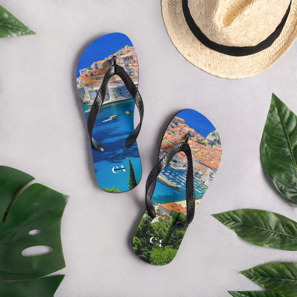 Croatian Graphic Flip-Flops