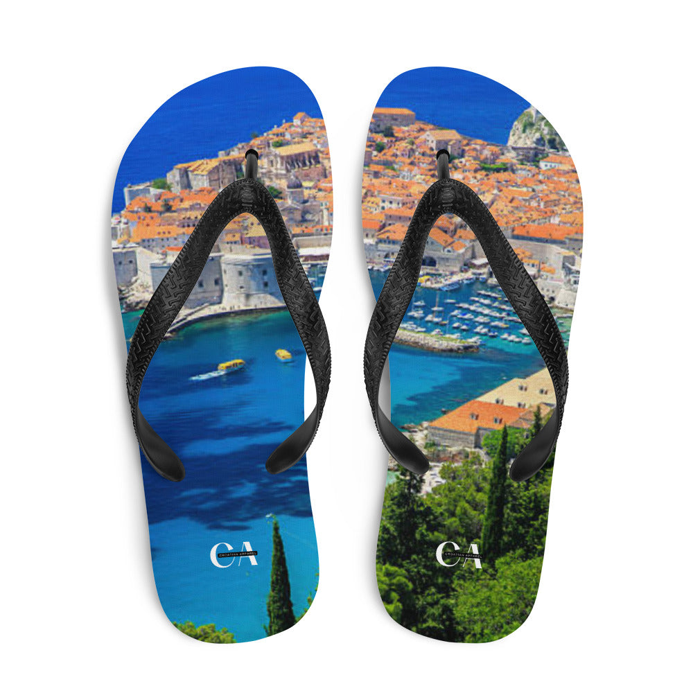 Croatian Graphic Flip-Flops
