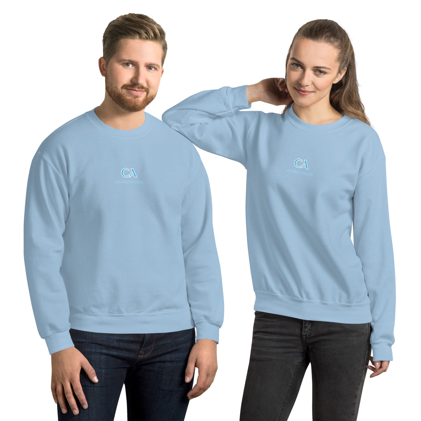 CA croatian apparel blue Unisex Sweatshirt
